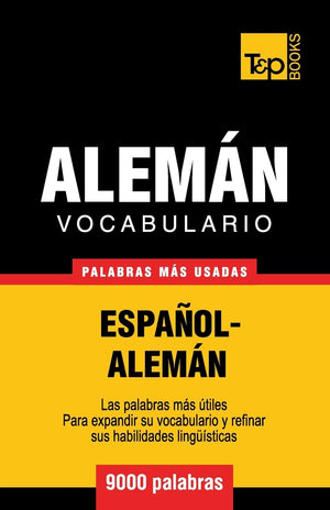 Vocabulario espaolalemn  9000 palabras ms usadas (Spanish collection) (Spanish Edition),Used