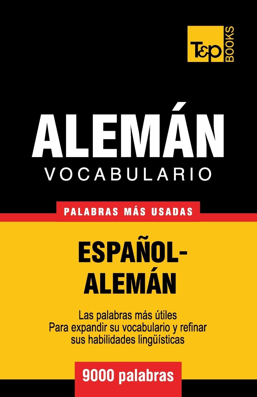 Vocabulario espaolalemn  9000 palabras ms usadas (Spanish collection) (Spanish Edition),Used