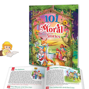 101 Moral Stories (Ages 3-12) (Paperback) : Educational Fun Learning Picture Storybook, Learning Books For Preschoolers, Bedtime Stories For Toddlers, Adventures Book For Young Readers