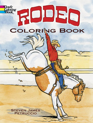 Rodeo Coloring Book (Dover Kids Coloring Books),Used