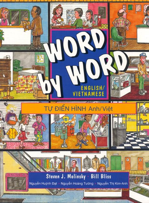 Word by Word Picture Dictionary: English Vietnamese Edition,Used