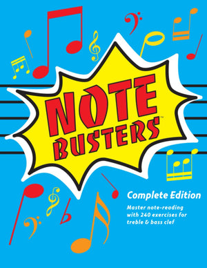 NOTEBUSTERS (Notebusters Music Workbooks),New