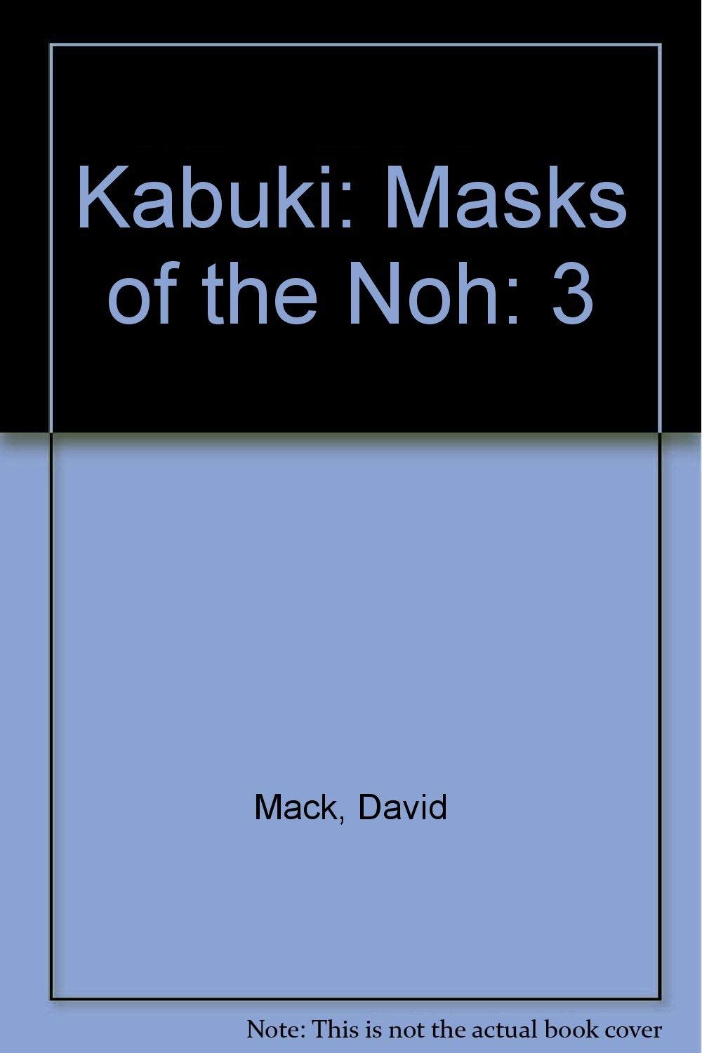 Kabuki: Masks Of The Noh,Used