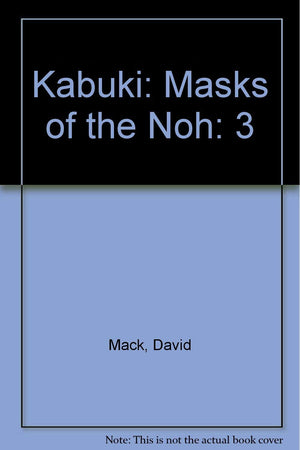 Kabuki: Masks Of The Noh,Used