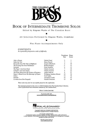 Canadian Brass Book of Intermediate Trombone Solos: with online audio of performances and accompaniments recorded by,Used