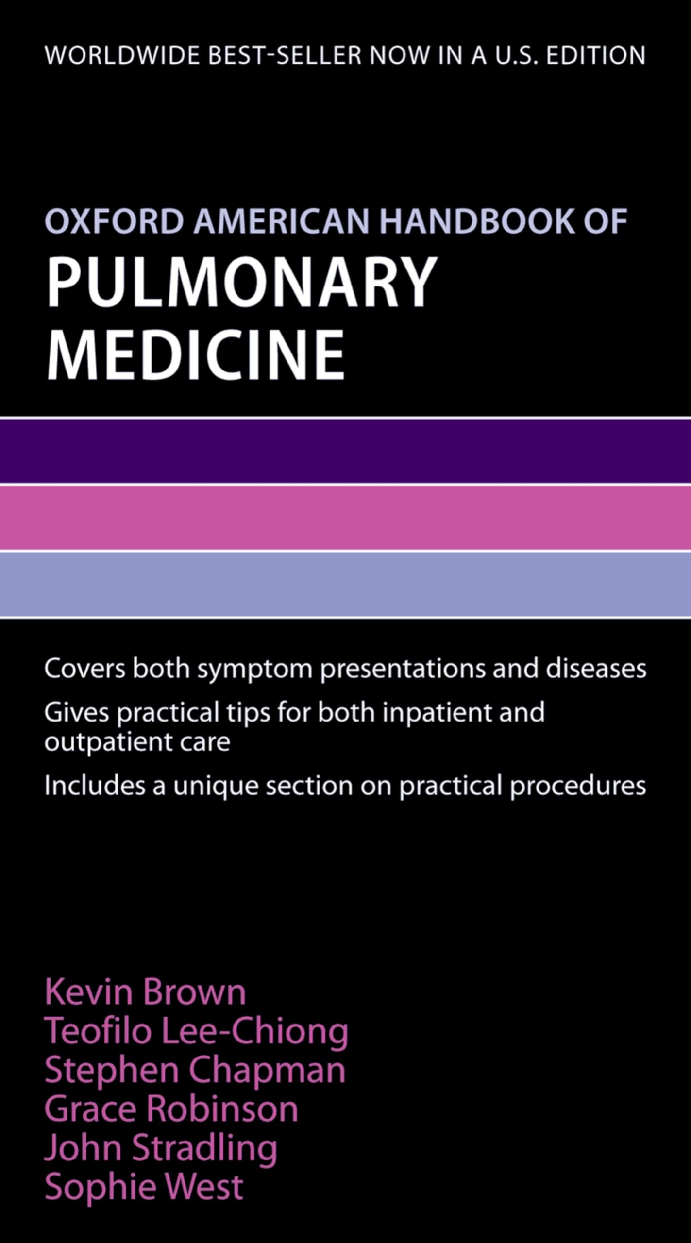 Oxford American Handbook Of Pulmonary Medicine (Oxford American Handbooks Of Medicine),New