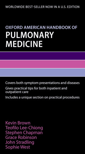 Oxford American Handbook of Pulmonary Medicine (Oxford American Handbooks of Medicine),Used
