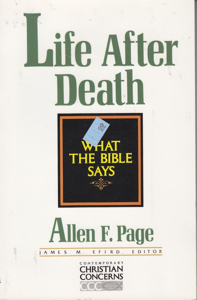 Life After Death (Contemporary Christian Concerns Series),New