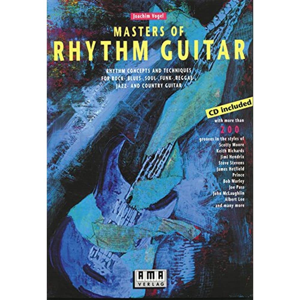 Vogel : Masters of Rhythm Guitar (Book/Cd Set),Used
