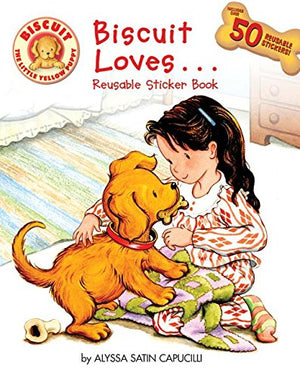 Biscuit Loves... Reusable Sticker Book,Used