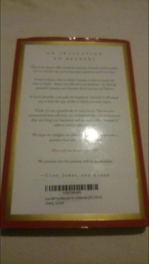 How Will You Measure Your Life?,New