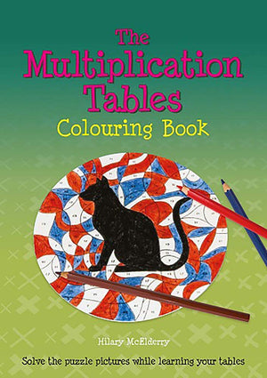 The Multiplication Tables Colouring Book: Solve the Puzzle Pictures While Learning Your Tables (Back to Fundamentals),Used