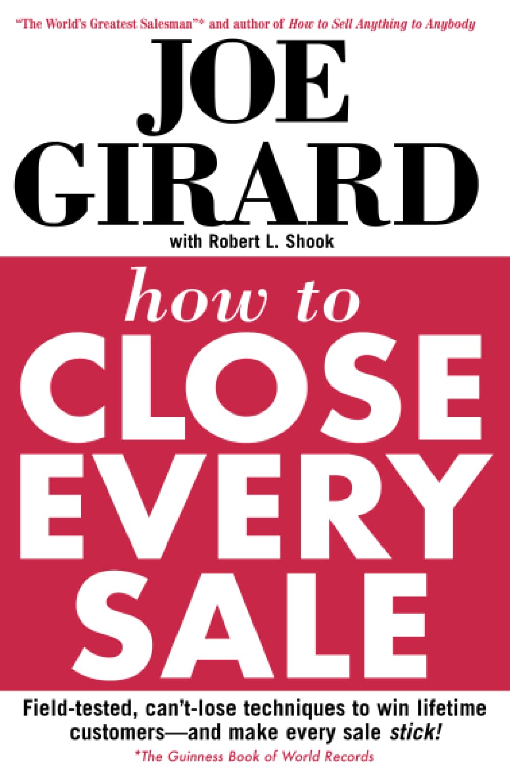 How to Close Every Sale,New