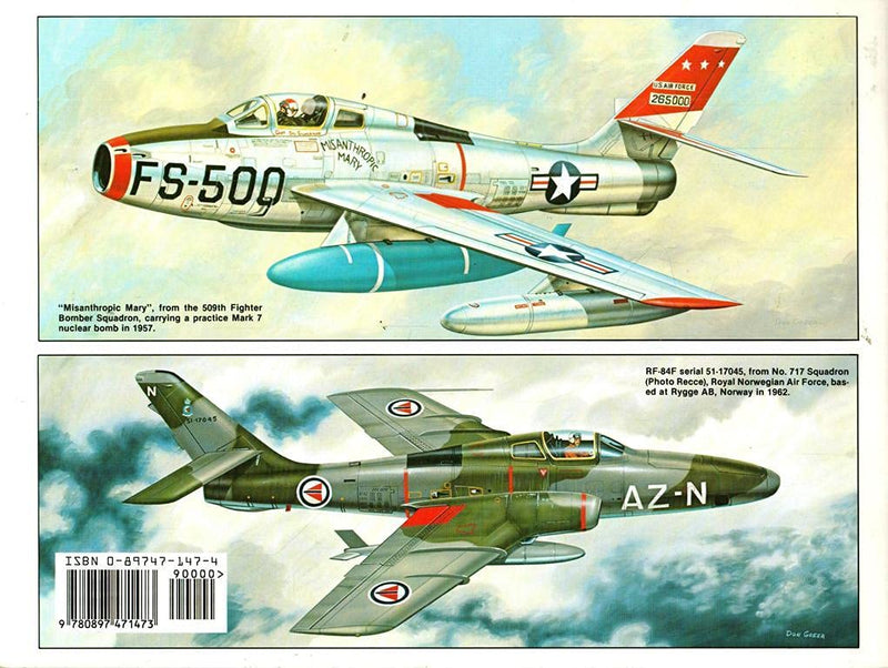 F84 Thunderjet in Action  Aircraft No. 61,Used