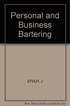 Personal and Business Bartering,Used