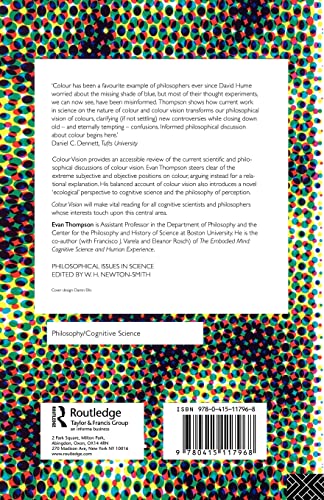 Colour Vision (Philosophical Issues in Science),Used