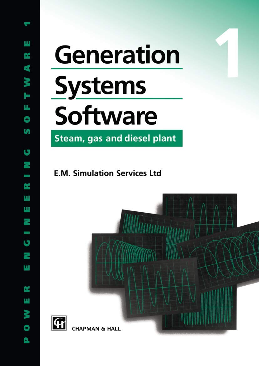 Generation Systems Software: Steam, gas and diesel plant (Power Engineering Software Series),Used