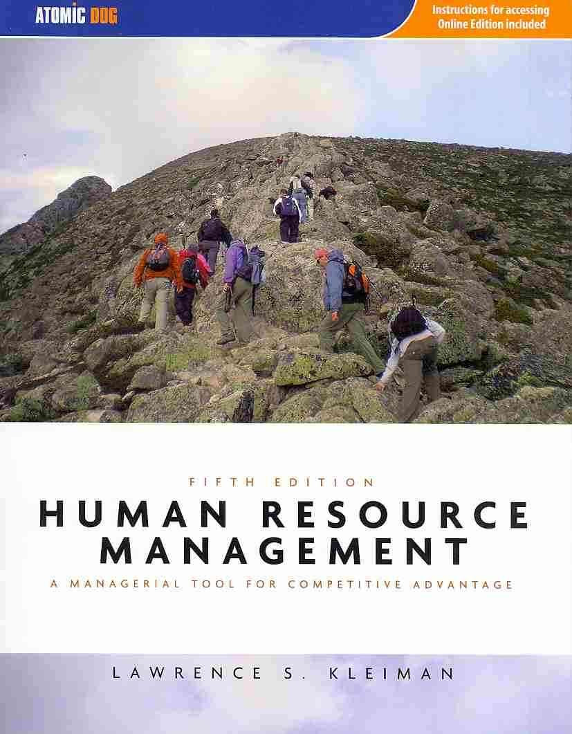 Human Resource Management: Managerial Tool for Competitive Advantage,Used