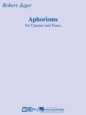 Aphorisms: Clarinet and Piano,Used
