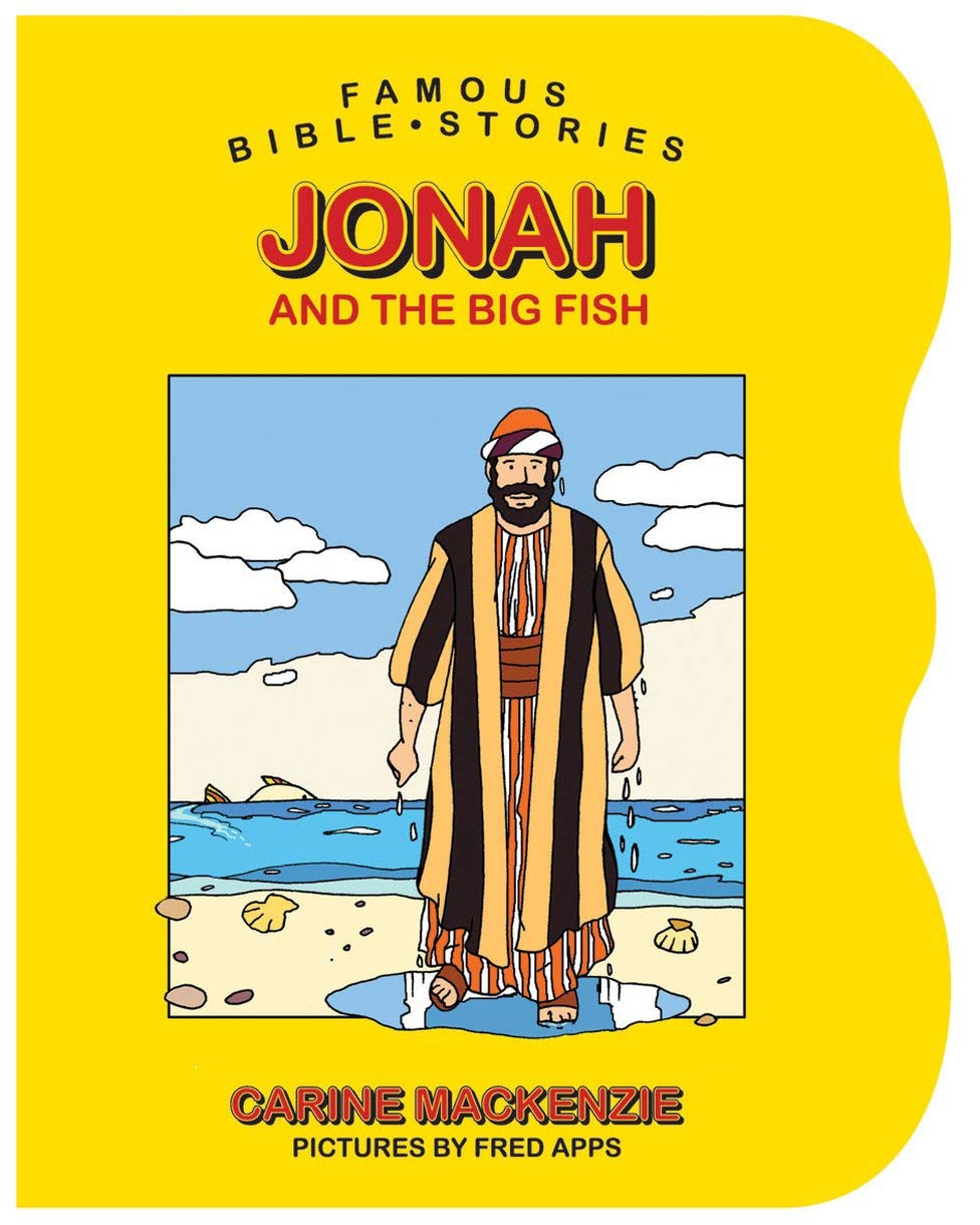 Famous Bible Stories Jonah and the Big Fish (Board Books Famous Bible Stories),Used