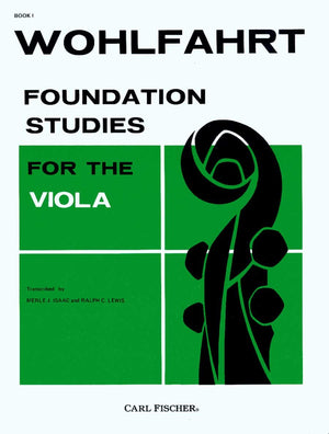 Foundation Studies For The Viola, Book 1