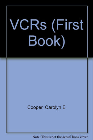 Vcrs (First Book),Used