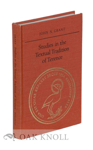 Studies in the Textual Tradition of Terence (PHOENIX SUPPLEMENTARY VOLUME),Used