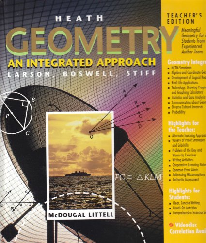 Geometry Introduction: An Integrated Approach, Teacher's Ed,Used