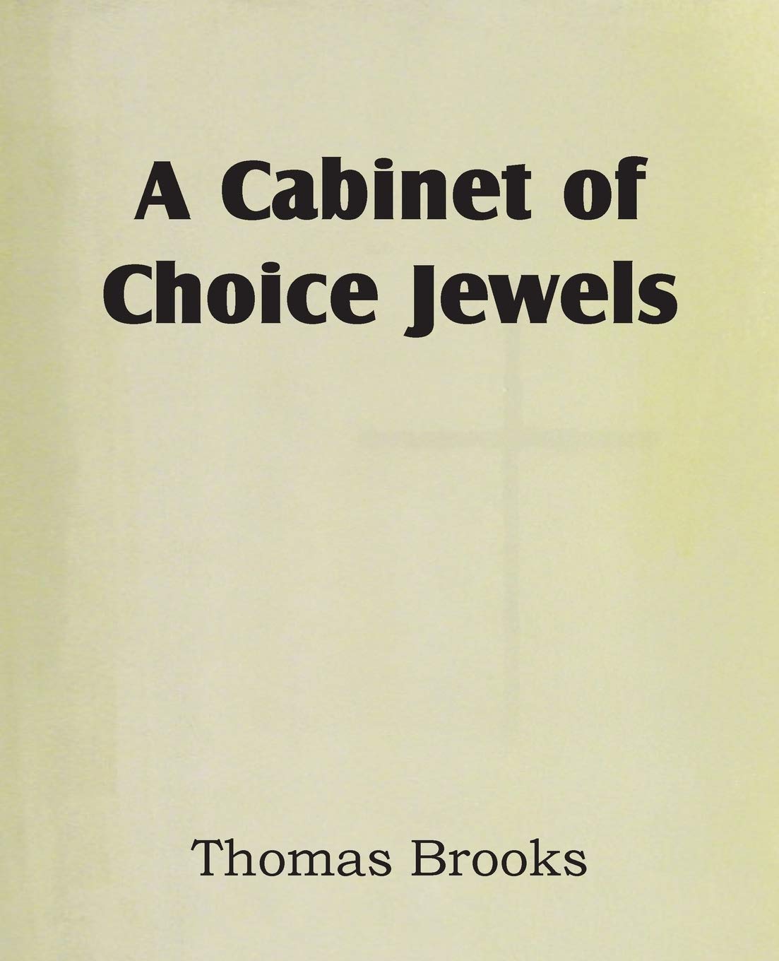 A Cabinet Of Choice Jewels,Used
