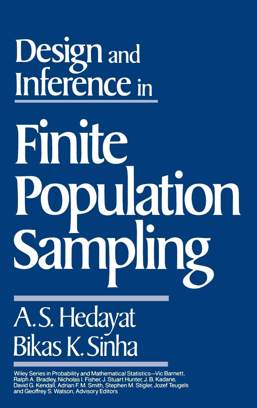 Design and Inference in Finite Population Sampling (Wiley Series in Survey Methodology)