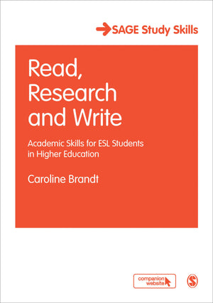 Read, Research and Write: Academic Skills for ESL Students in Higher Education (SAGE Study Skills Series),Used