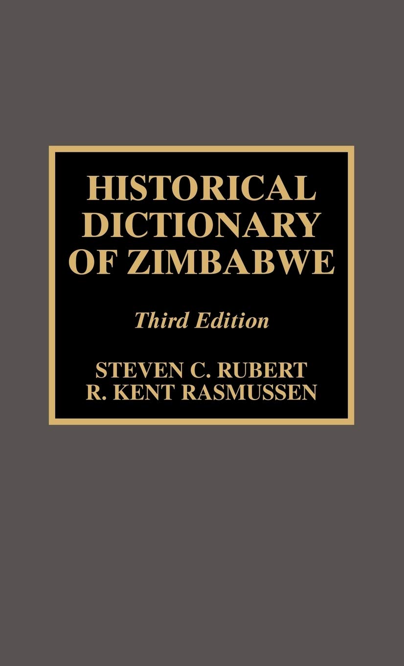 Historical Dictionary Of Zimbabwe,Used
