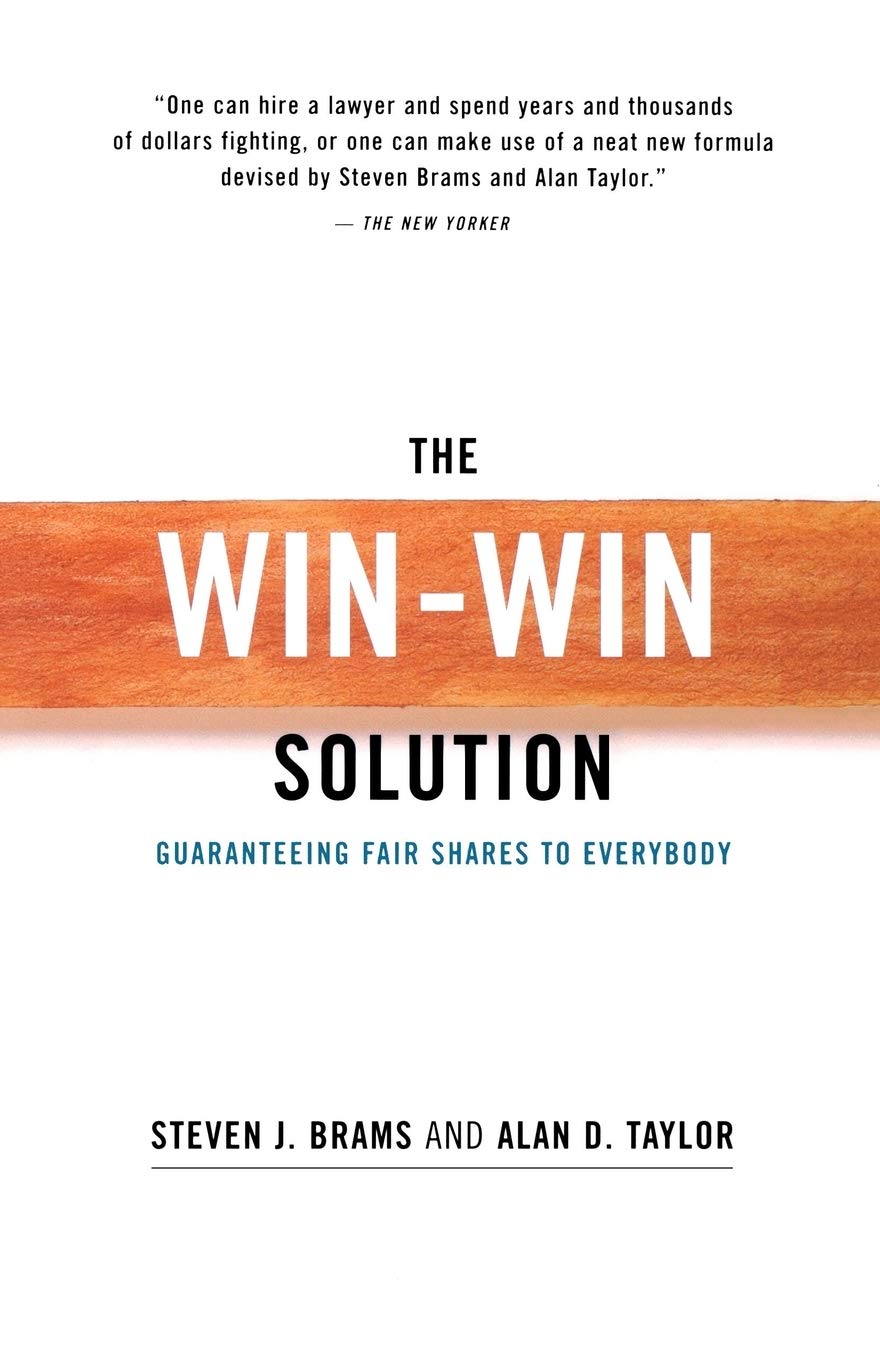 The Winwin Solution: Guaranteeing Fair Shares To Everybody (Norton Paperback),Used