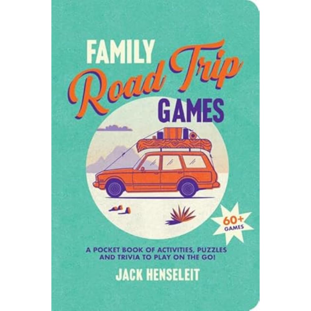 Family Road Trip Games: A Pocket Book of Games, Puzzles, Activities and Trivia to Play on the Go,New