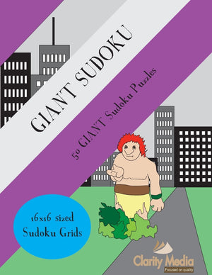 Giant Sudoku 16X16: 50 Giant 16X16 Sudoku Puzzles,Used