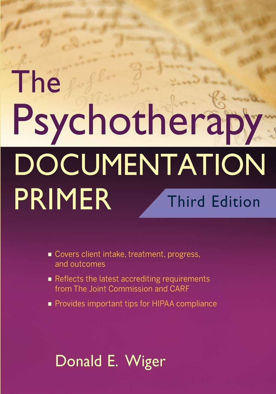 Psychotherapy Documentation 3e,Used
