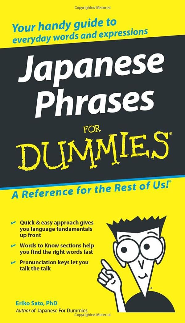Japanese Phrases For Dummies,New
