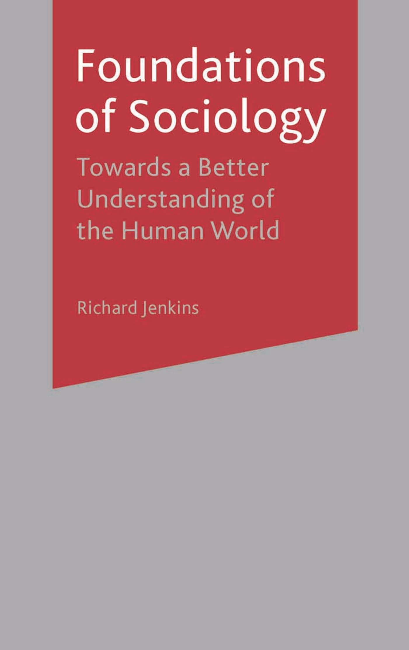 Foundations of Sociology: Towards a Better Understanding of the Human World,Used