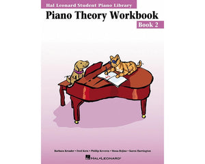 Piano Theory Workbook  Book 2: Hal Leonard Student Piano Library,Used