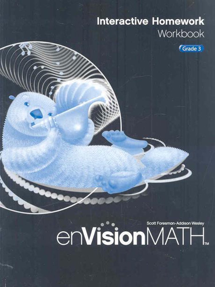 Envision Math: Interactive Homework Workbook, Grade 3,Used