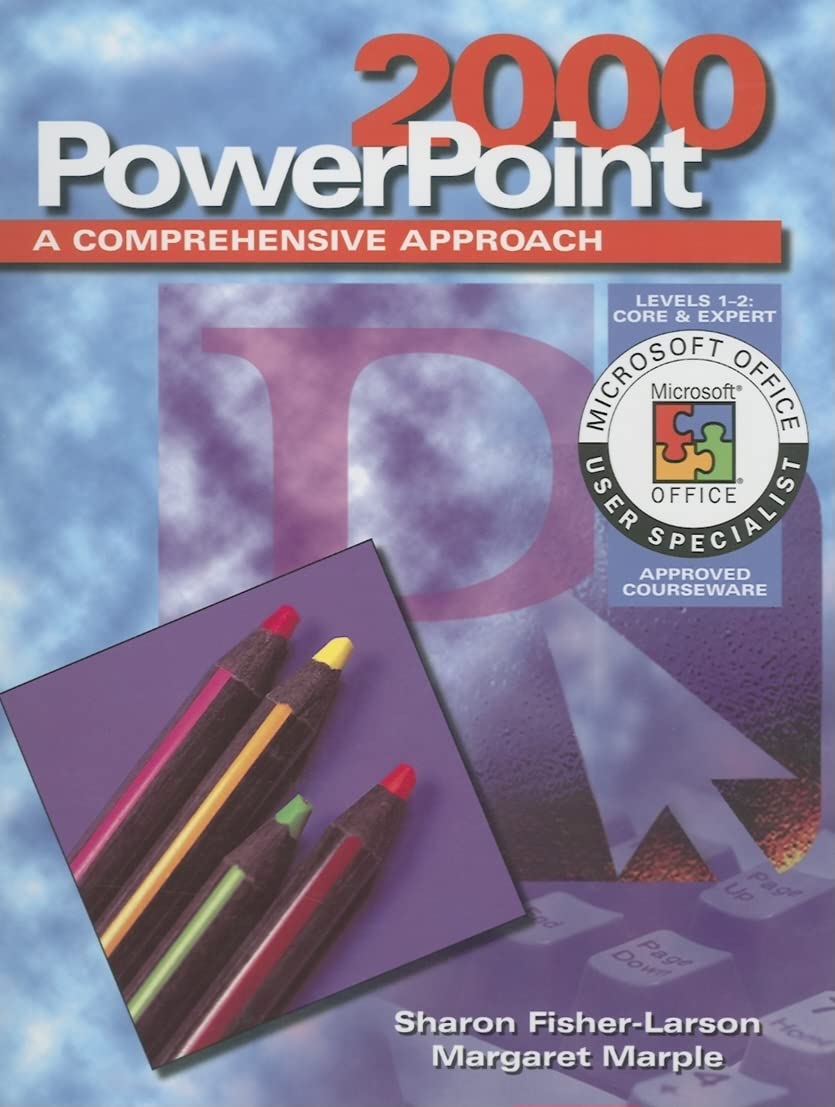 PowerPoint 2000: A Comprehensive Approach, Student Edition,Used