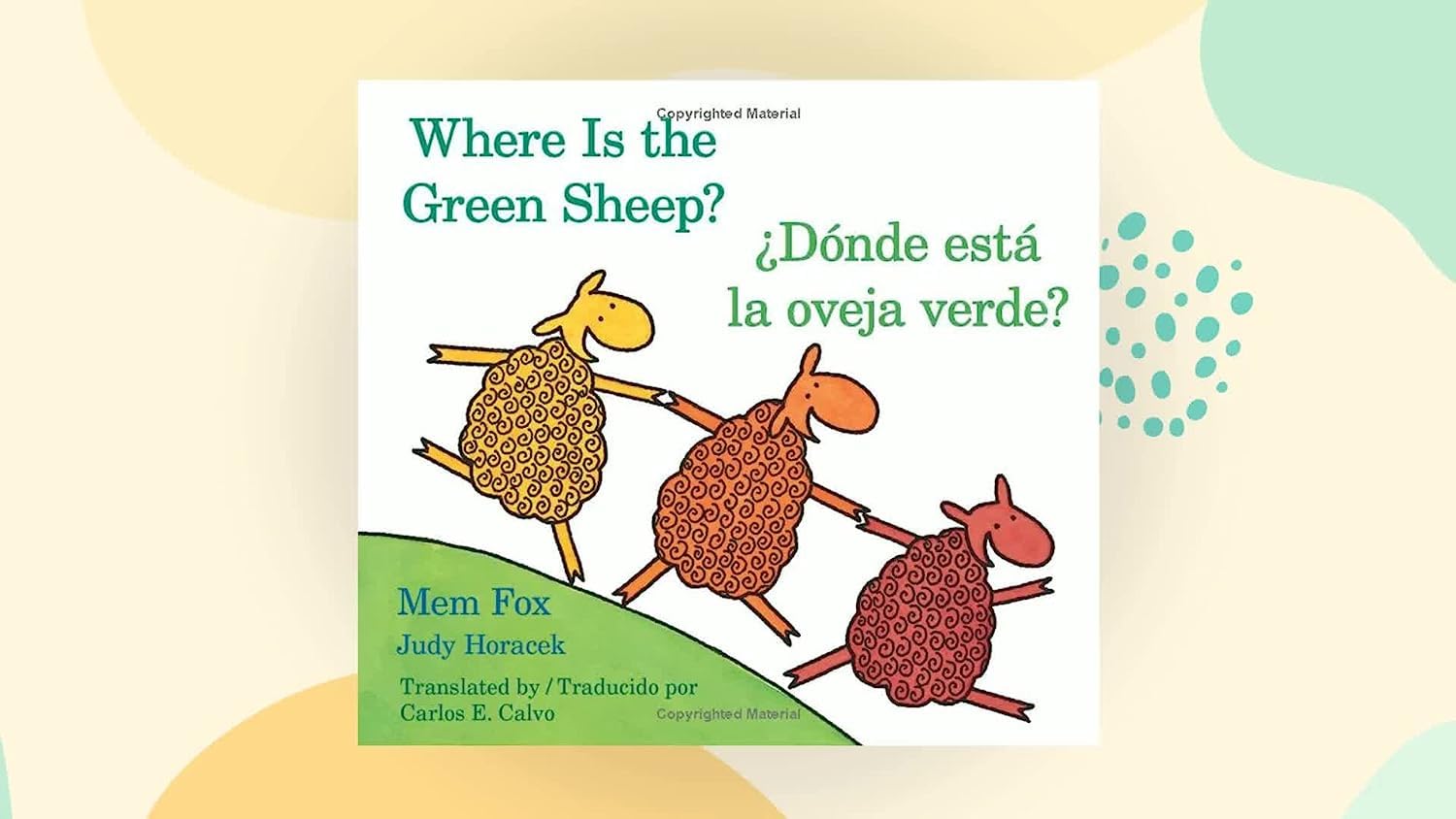 Where Is The Green Sheep? Padded Board Book,Used
