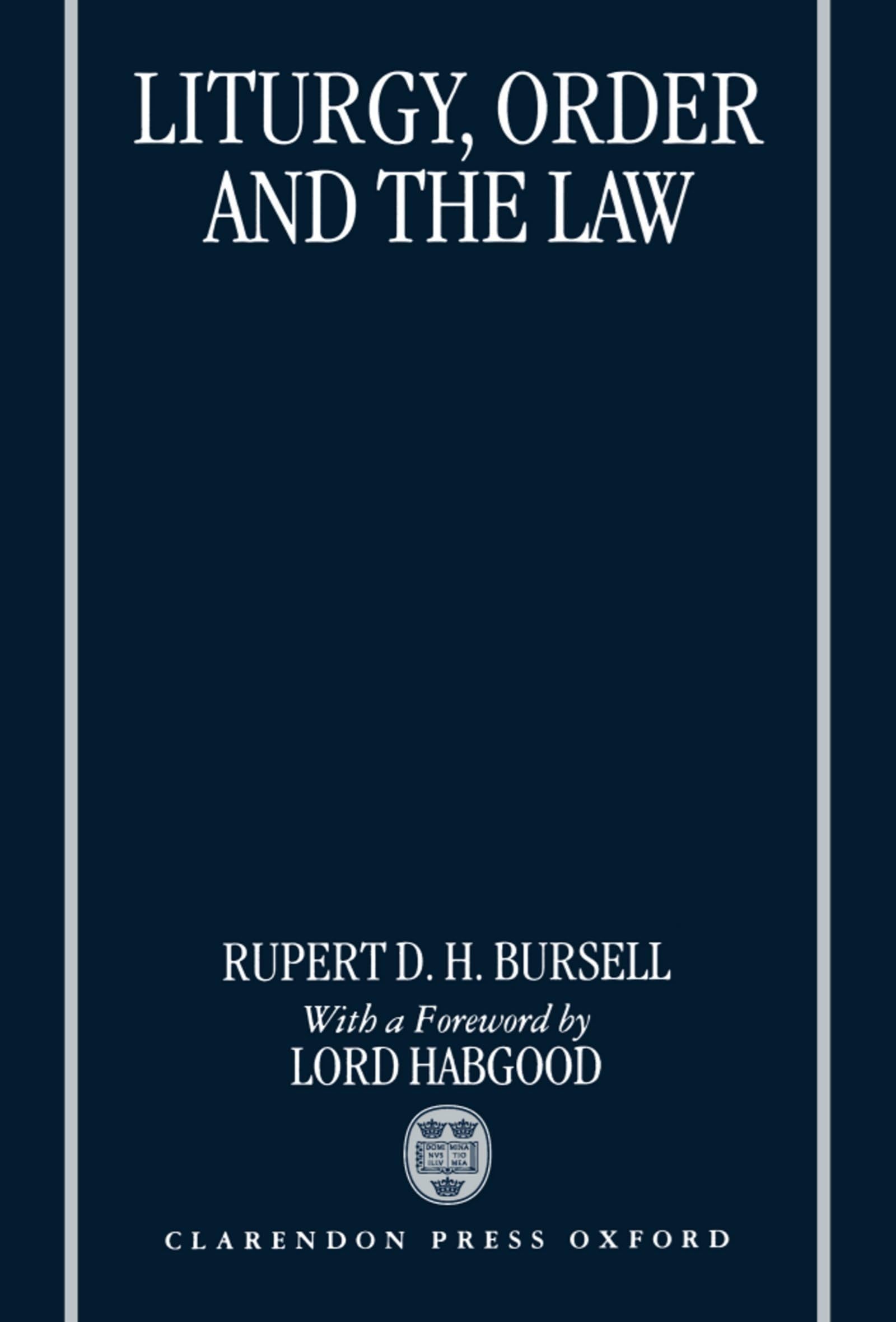 Liturgy, Order and the Law,Used