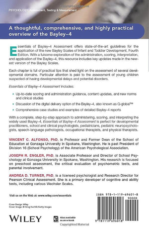 Essentials of Bayley4 Assessment (Essentials of Psychological Assessment),Used