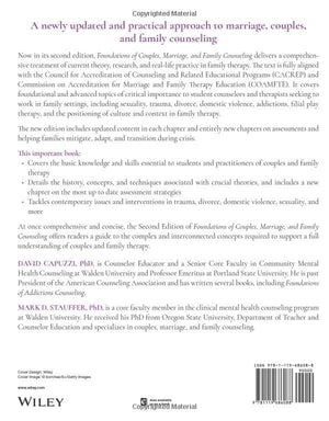 Foundations of Couples, Marriage, and Family Counseling,Used