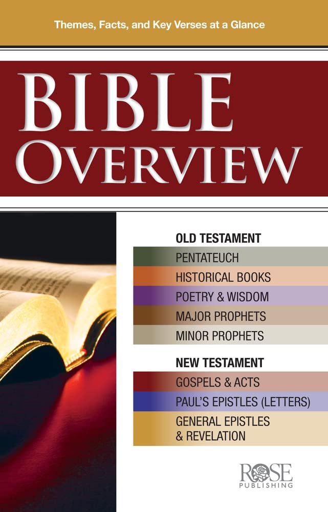 Bible Overview: Know Themes, Facts, and Key Verses at a Glance,New