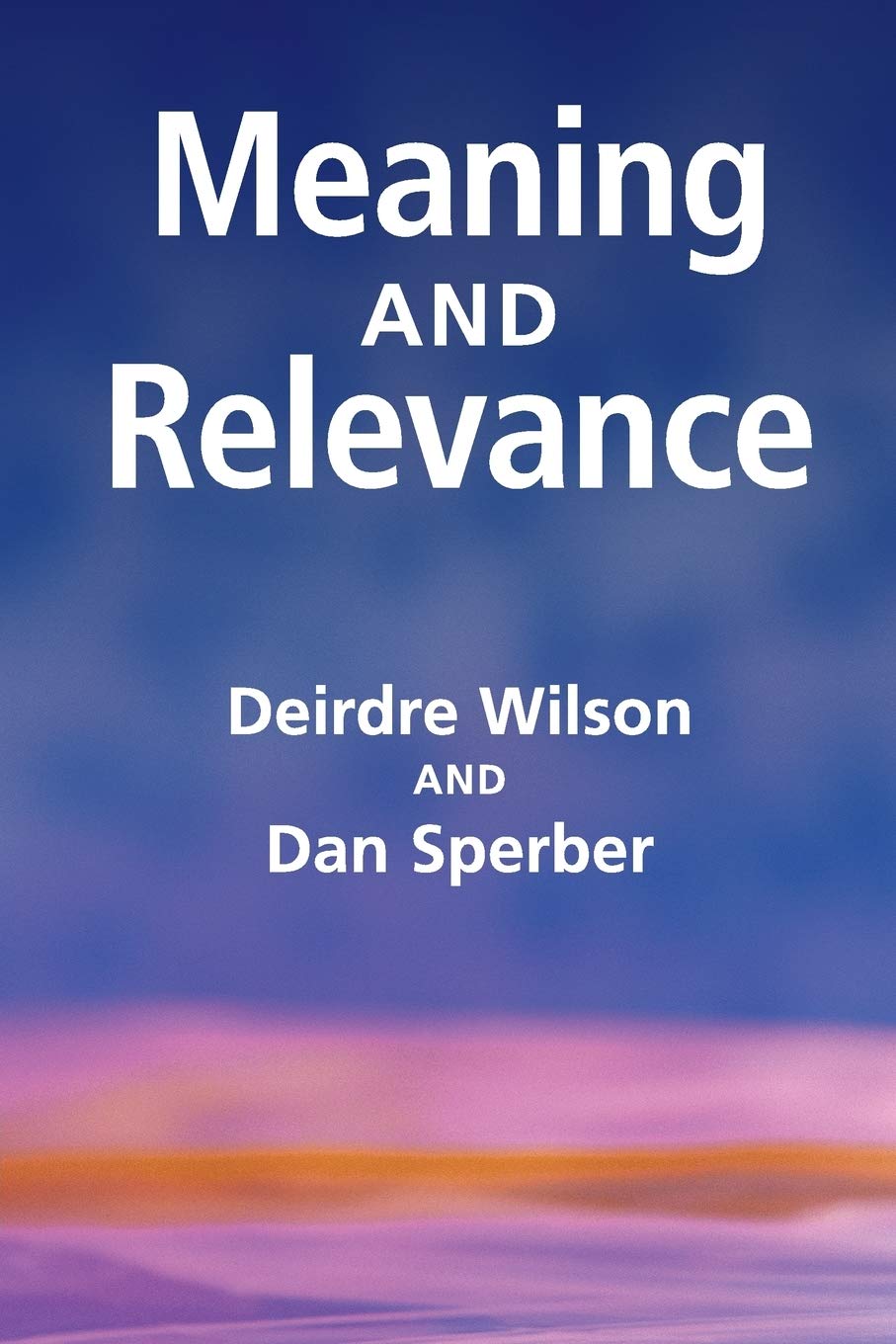 Meaning and Relevance,Used