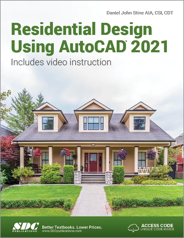 Residential Design Using AutoCAD 2021,Used