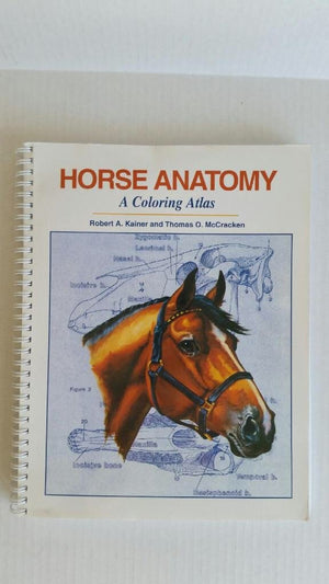 Horse Anatomy: A Coloring Atlas, 2nd Edition,Used