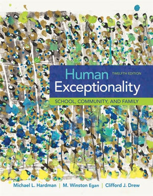Human Exceptionality: School, Community, And Family
